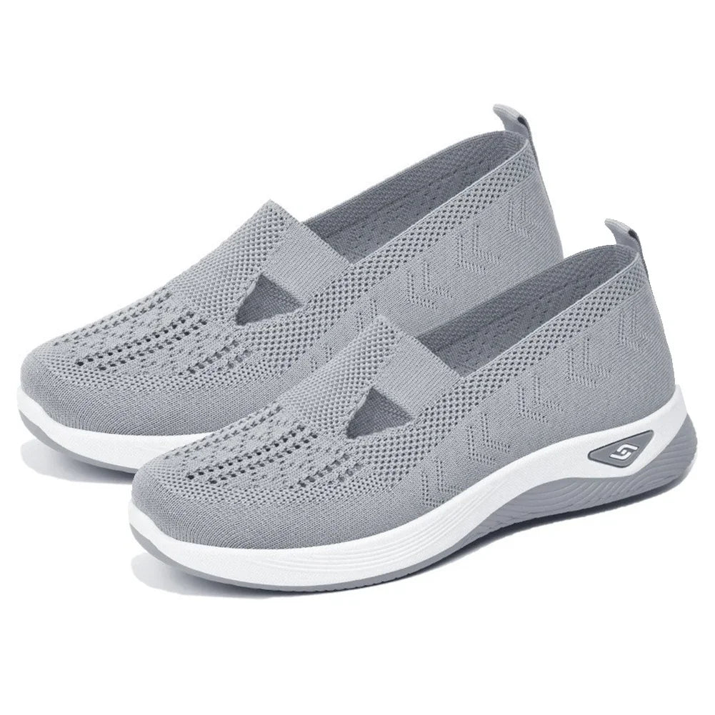 Zapatos minimalistas transpirables para mujeres – ortopédicos, antideslizantes y con soporte de arco