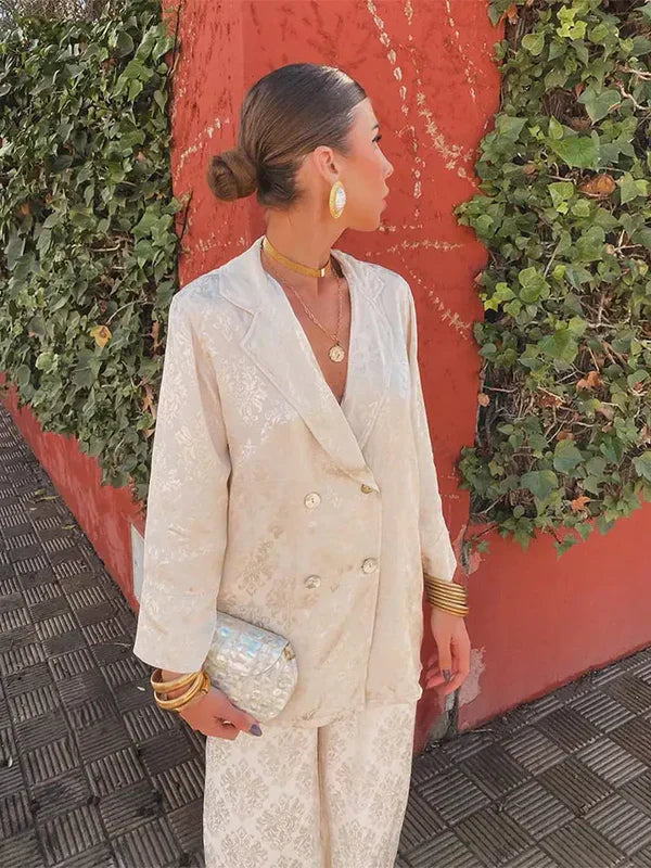 Eloise | Blazer Elegante de Jacquard
