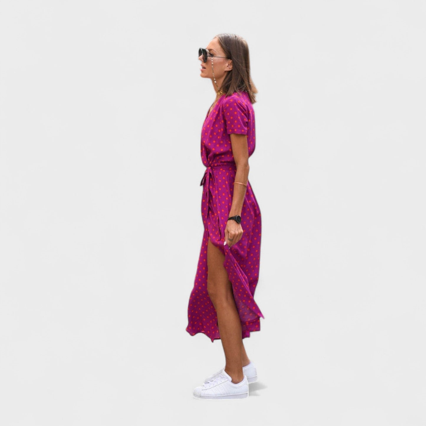 Vestido Lirio Rosa – Estilo Boho Chic