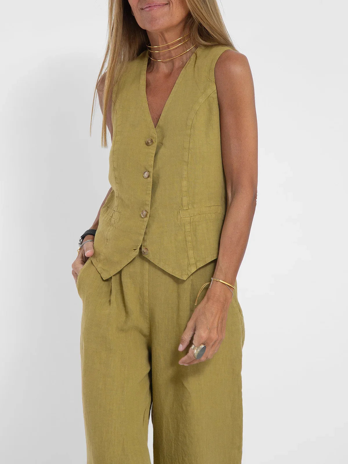 Katja | Conjunto de lino