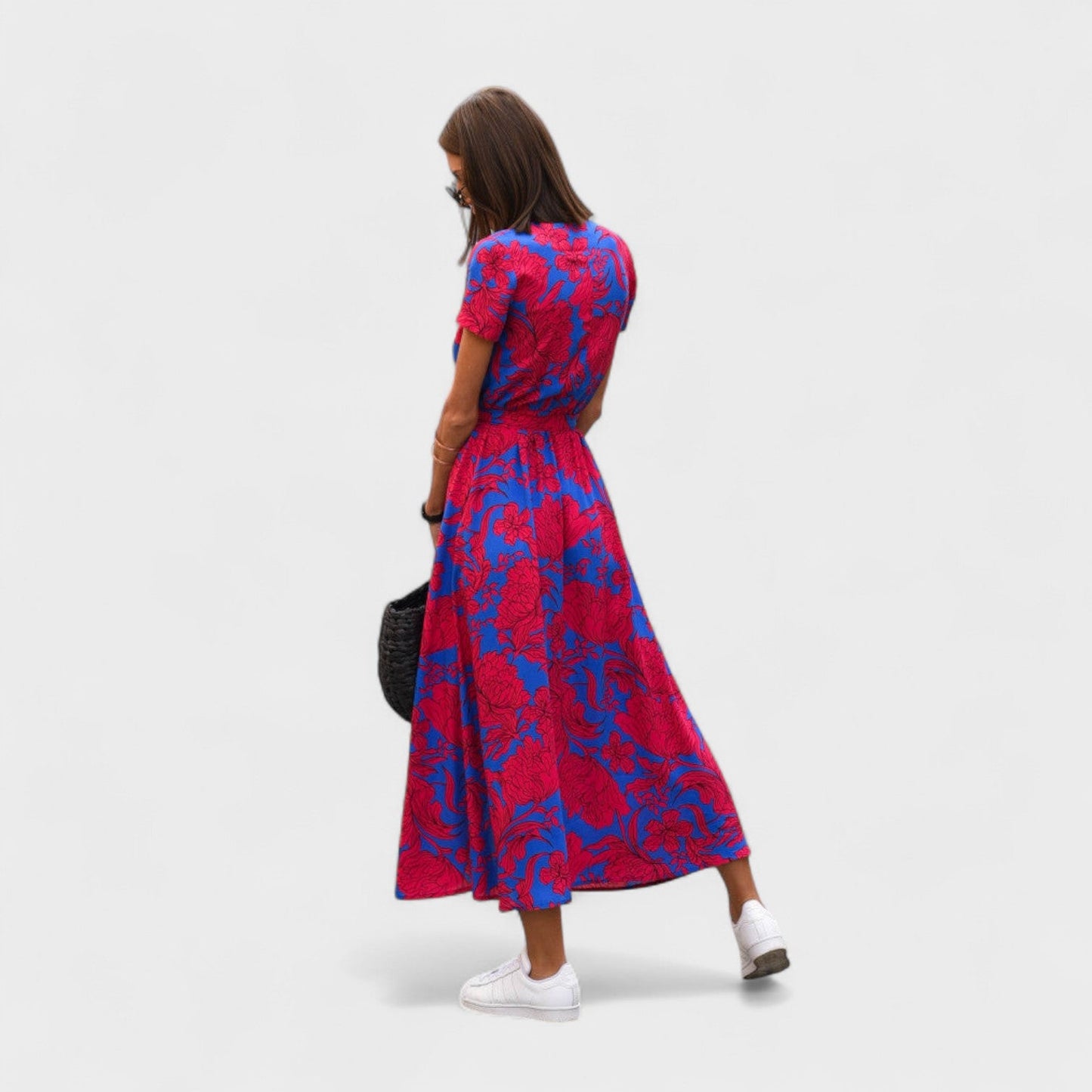 Vestido Lirio Rosa – Estilo Boho Chic