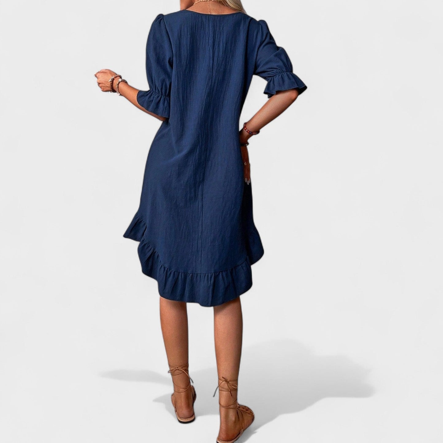 Sassa – Vestido Casual con Volantes