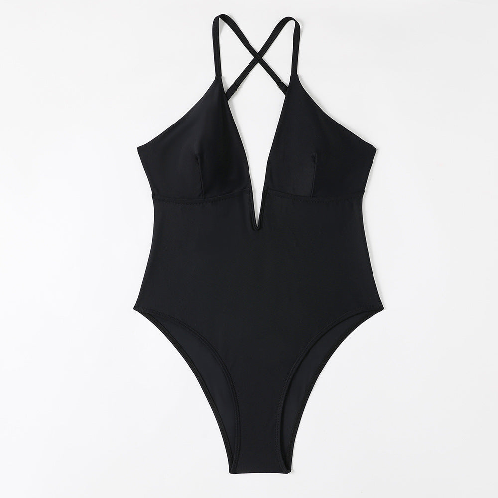 Serena - Traje de Baño con Escote en V