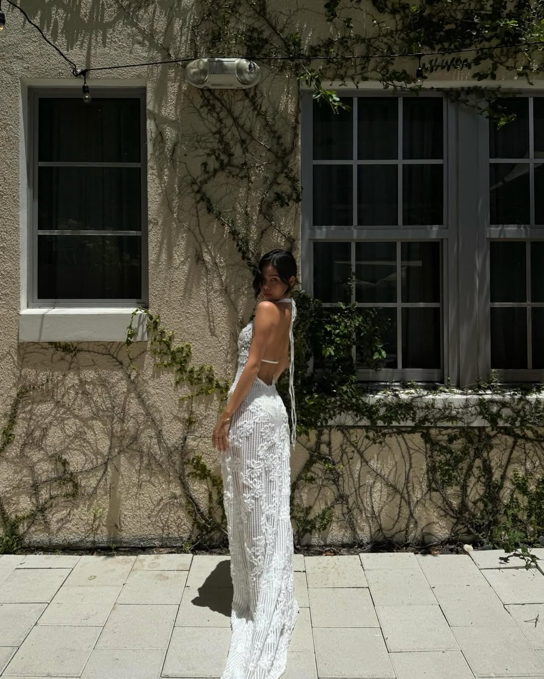 Arlette | Vestido Maxi Sin Mangas con Cuello Colgante