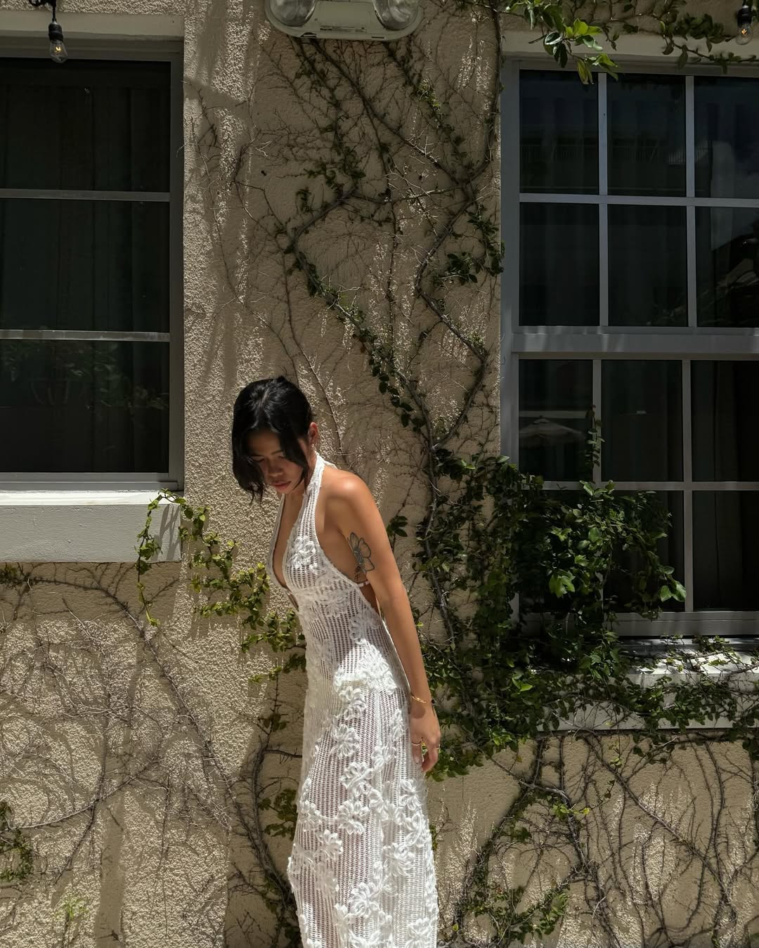Arlette | Vestido Maxi Sin Mangas con Cuello Colgante