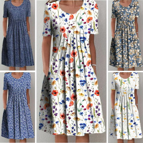 Nicolina™ – Vestido de verano con estampado floral