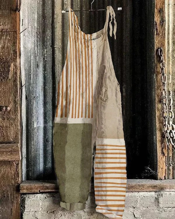 Mono Vintage de Pierna Larga - Estilo y Comodidad Sin Esfuerzo para Mujeres