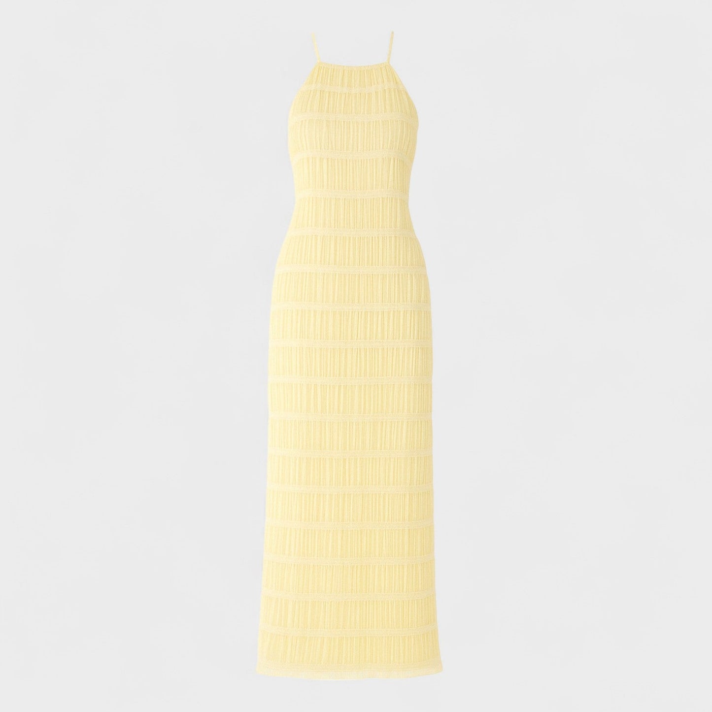 ADELINE - VESTIDO LARGO CON CUELLO HALTER