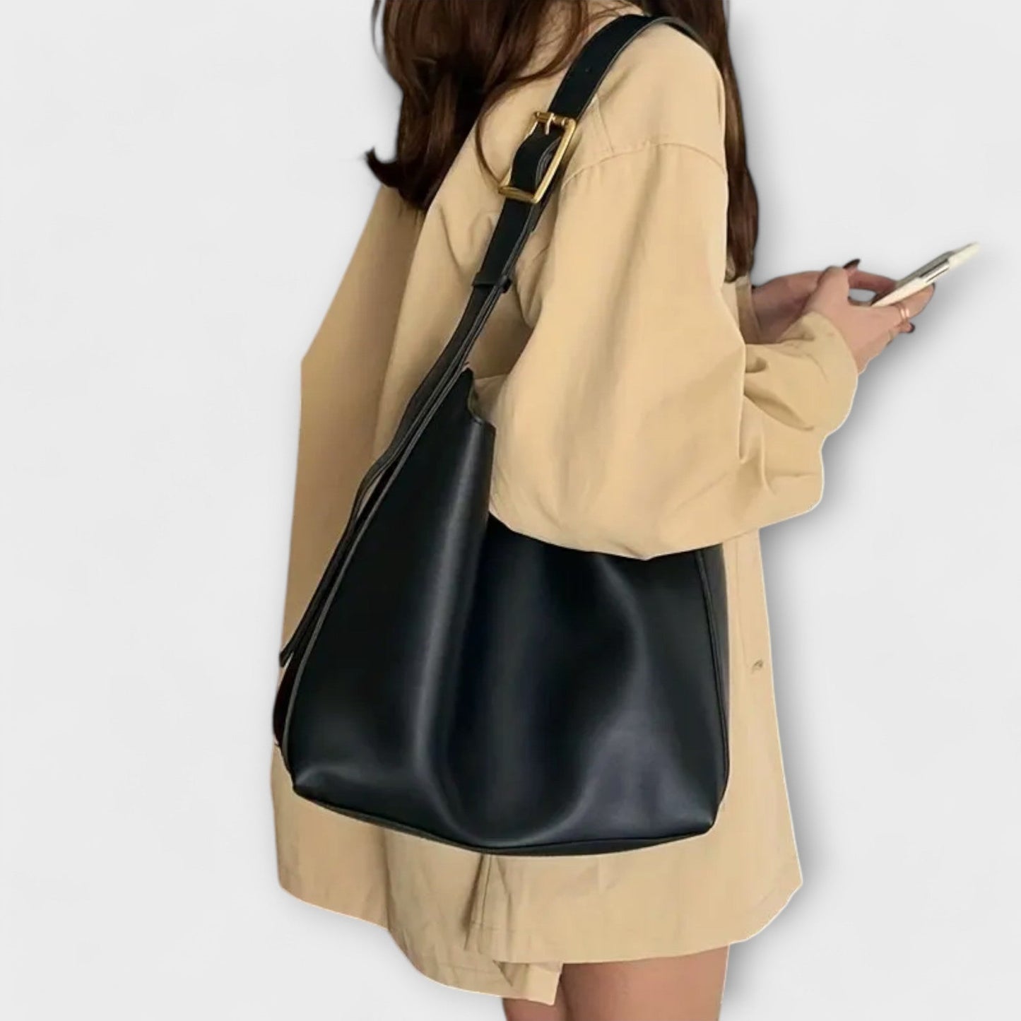 Rita. – Bolso de hombro elegante de cuero