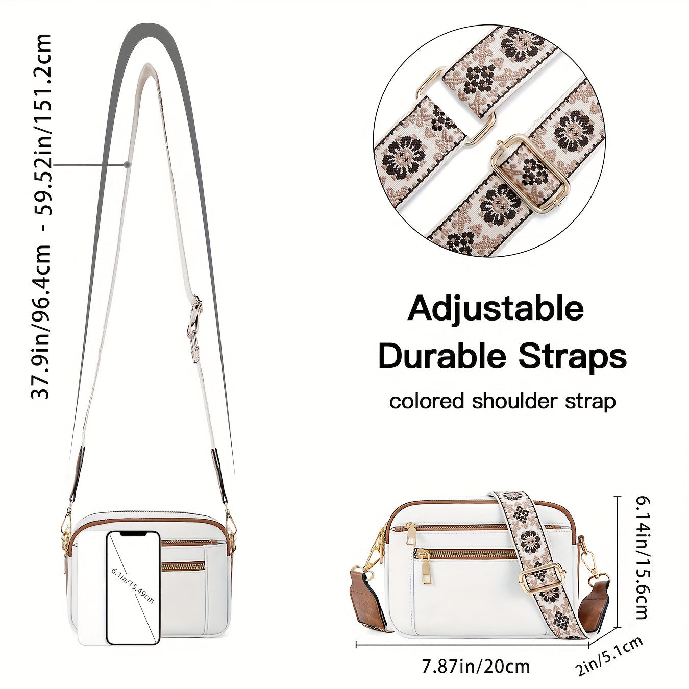 Noma – Bolso bandolera de cuero vegano