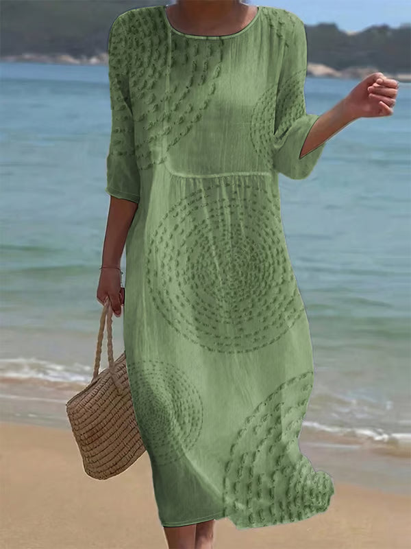 Mira Punto | Vestido de verano con textura delicada