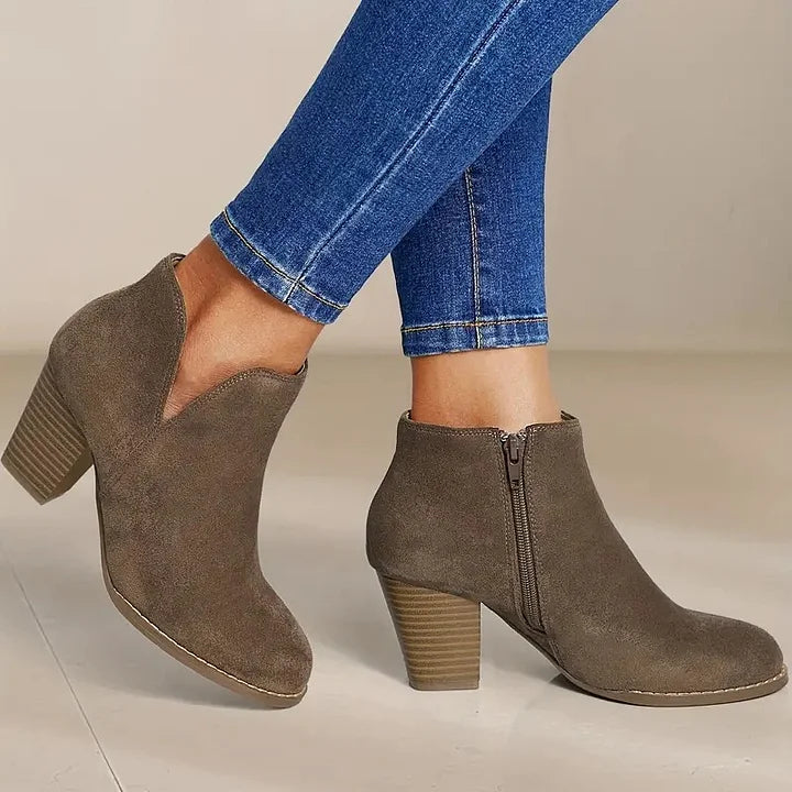 Alexe - Botines Confortables De Cuero