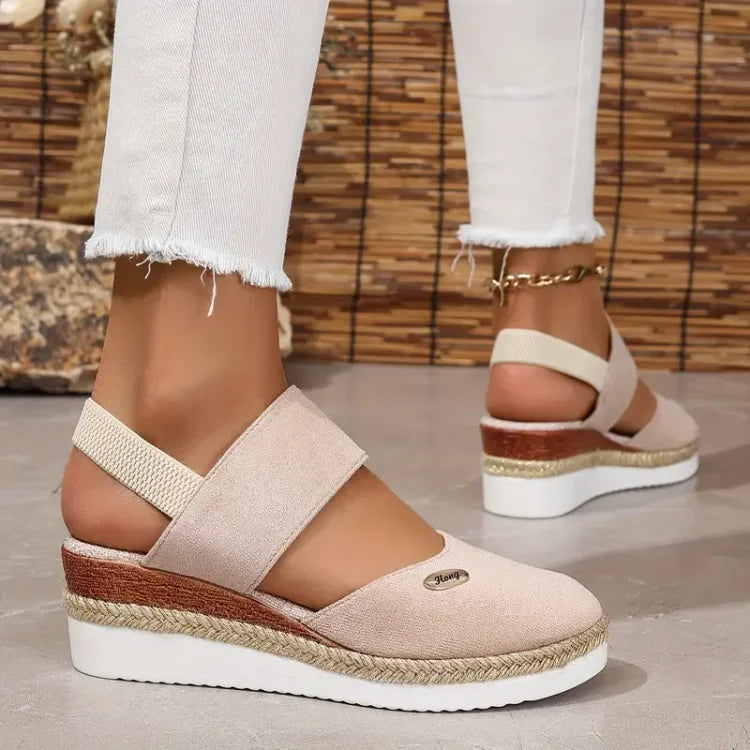 Antonia | Sandalias ortopédicas con tacón, transpirables y relajantes
