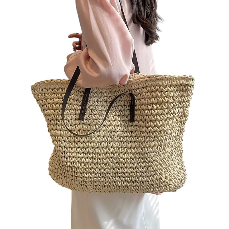 Rita. – Bolso tote tejido