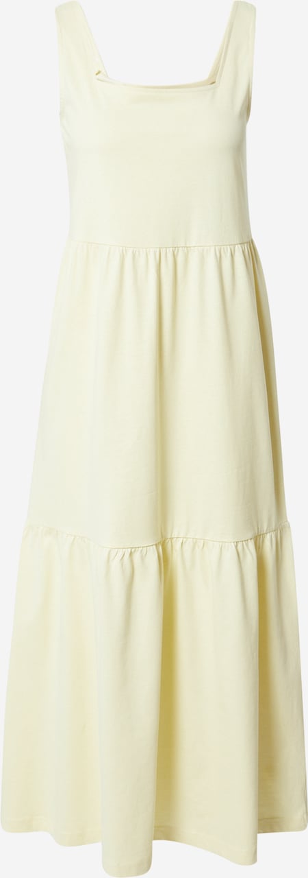Vestido midi informal de verano con tirantes y diseño clásico