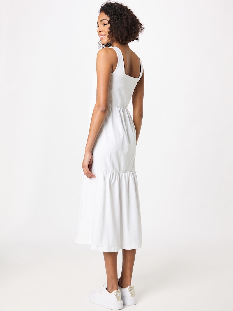 Vestido midi informal de verano con tirantes y diseño clásico