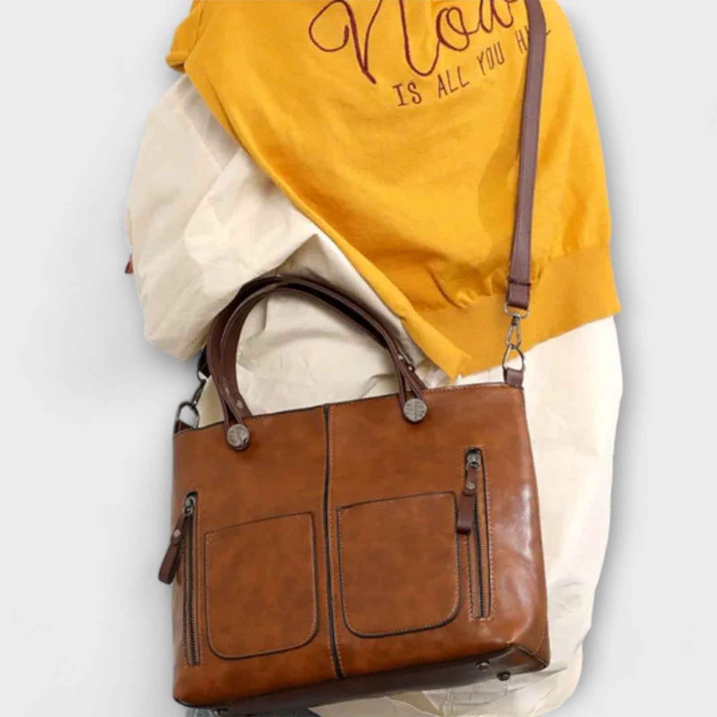 Rita. – Bolso de cuero elegante