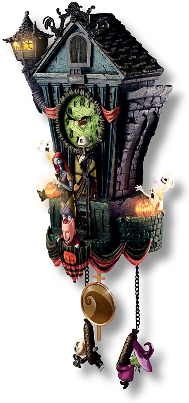 HallowClock - Horloge Murale d'Halloween, Cauchemar Avant Noël