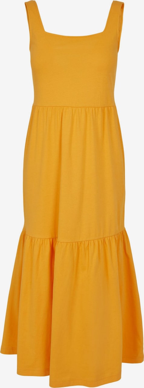 Vestido midi informal de verano con tirantes y diseño clásico