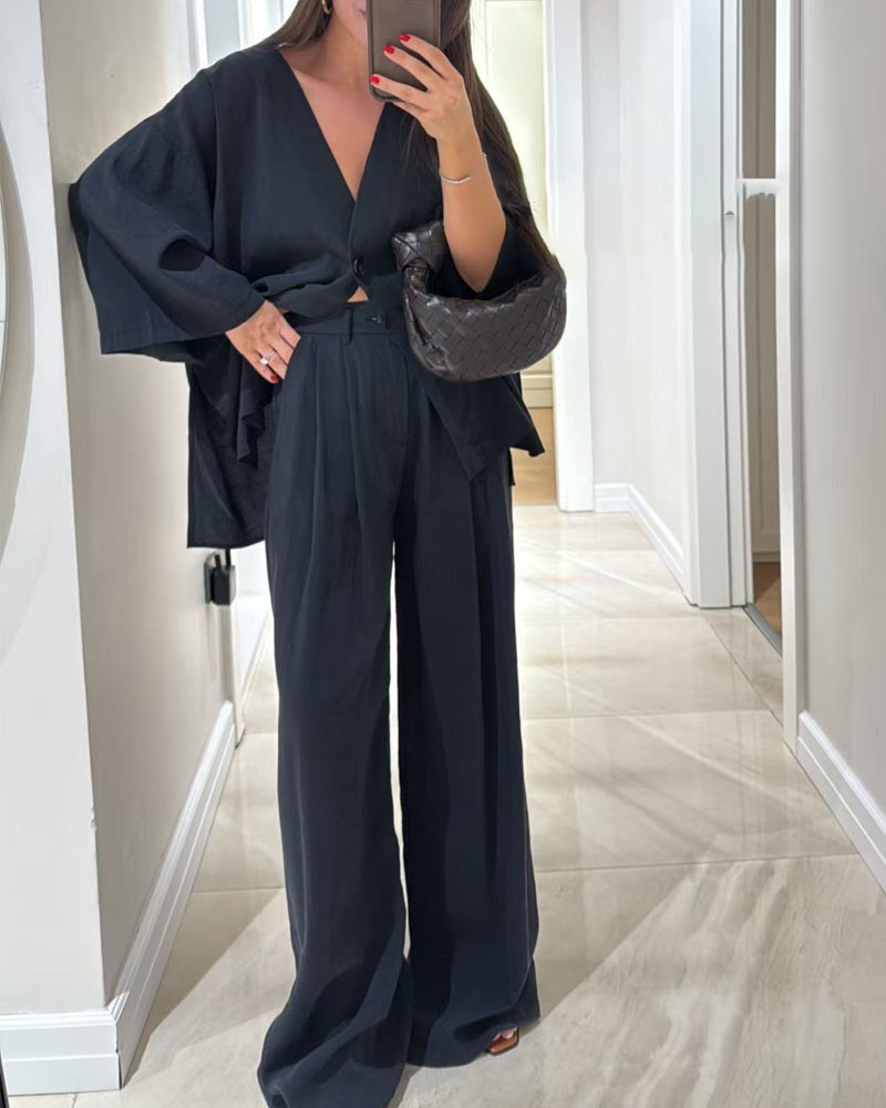 Rachel | Conjunto de Lino