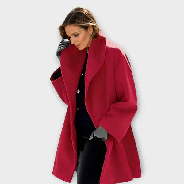 Wajda™ - Abrigo de lana a prueba de viento