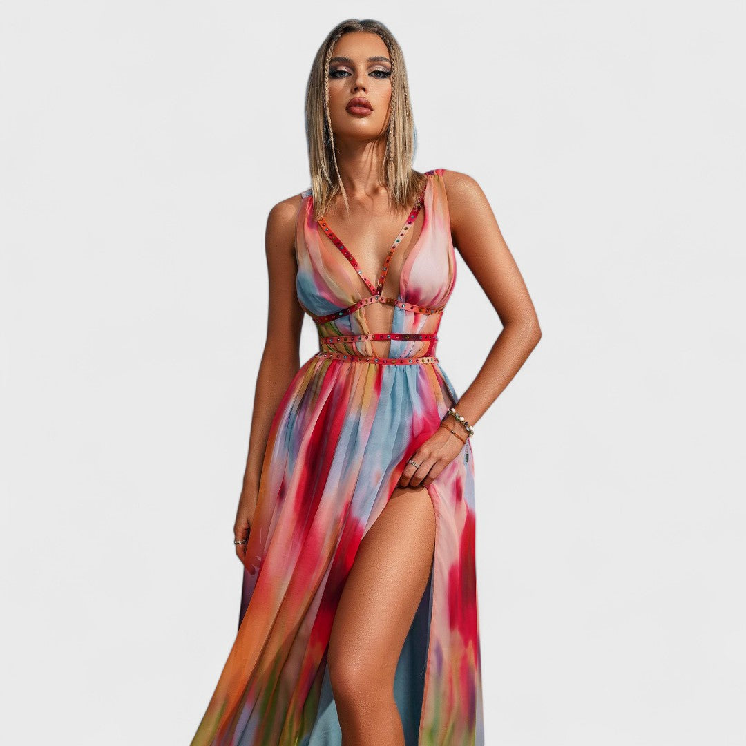 Saphira – Vestido Maxí Boho
