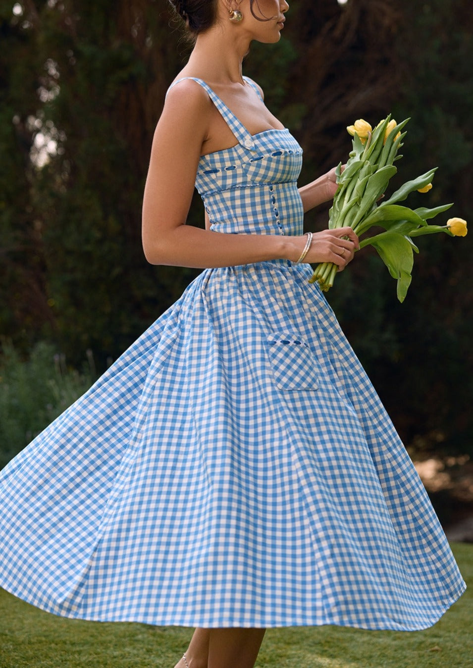 Ariana | Vestido Midi Sin Mangas