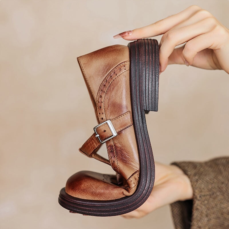 Verda - Zapato Elegante de Cuero