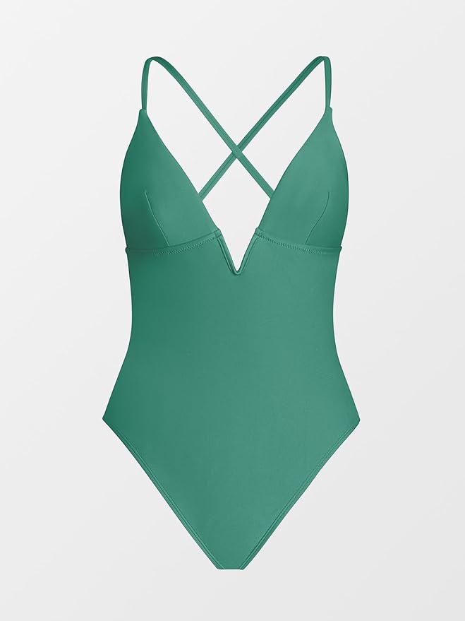 Serena - Traje de Baño con Escote en V