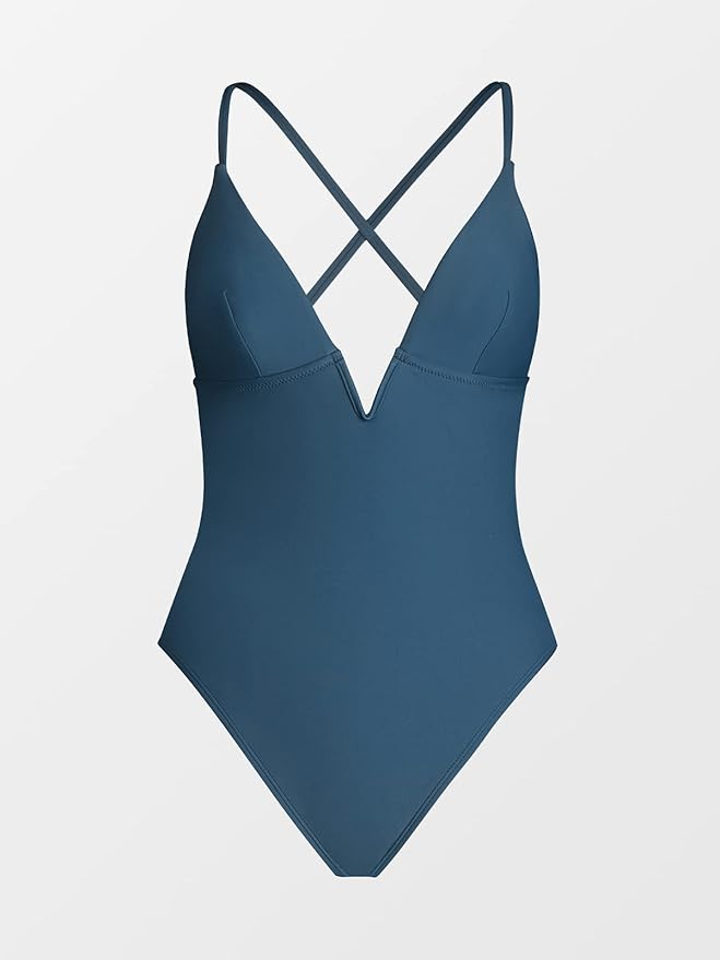 Serena - Traje de Baño con Escote en V