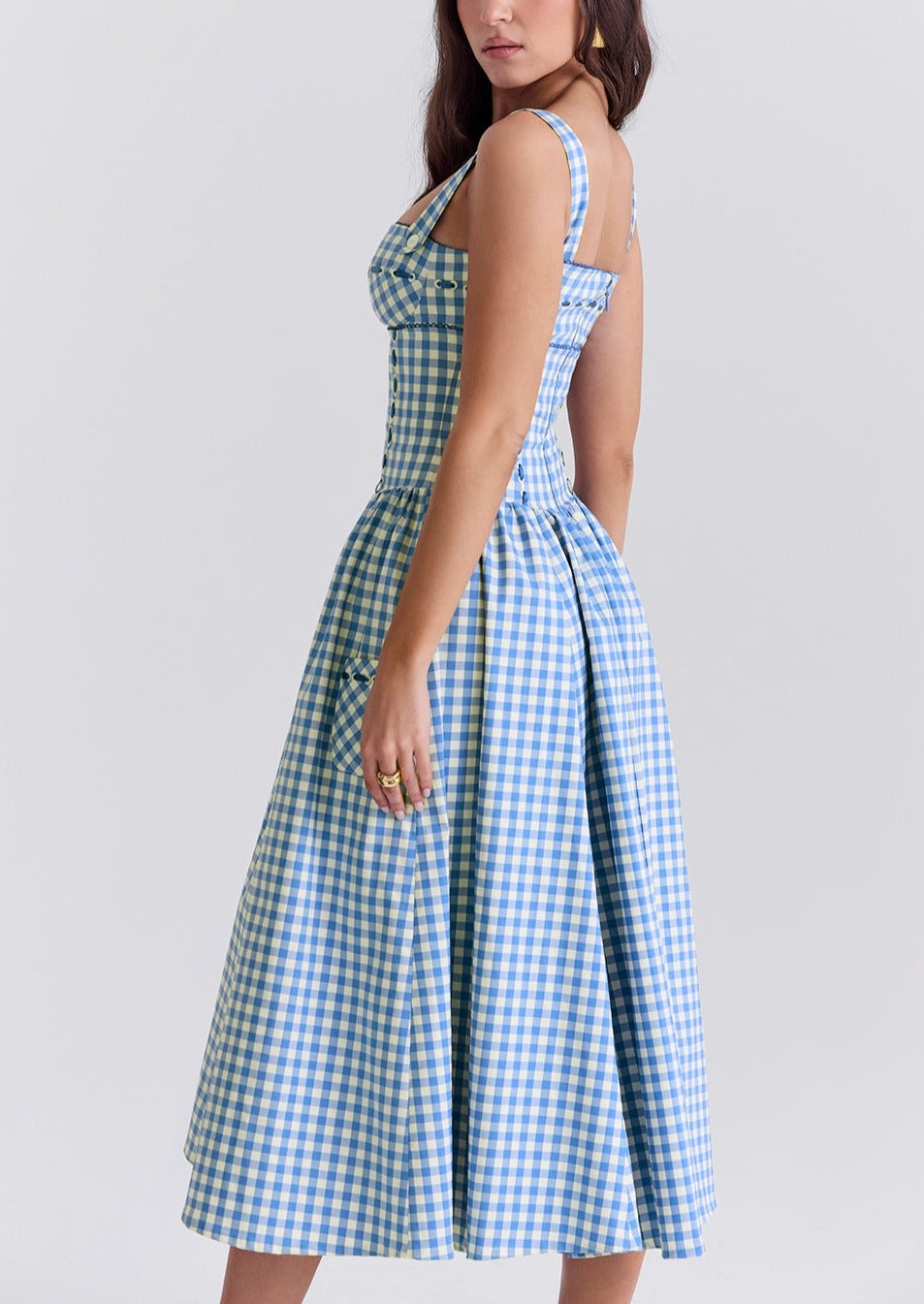 Ariana | Vestido Midi Sin Mangas