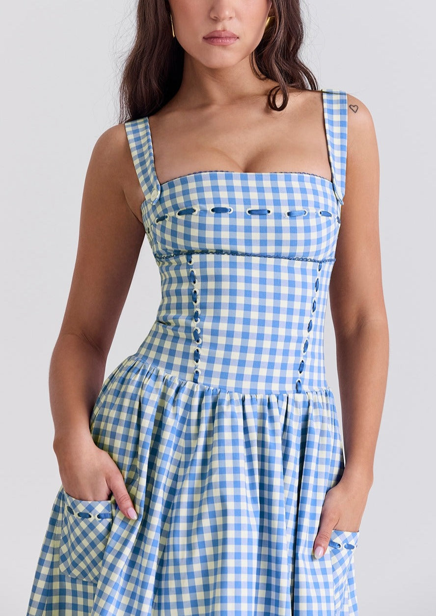 Ariana | Vestido Midi Sin Mangas