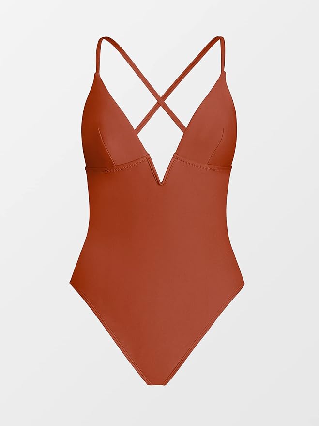 Serena - Traje de Baño con Escote en V