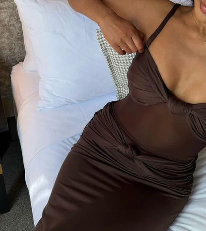 Zola | Vestido Maxi con Tirantes Desmontables