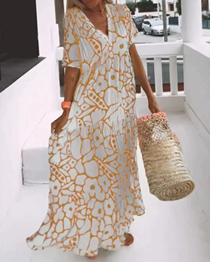 Marcelina | Vestido maxi ligero y fluido para el verano