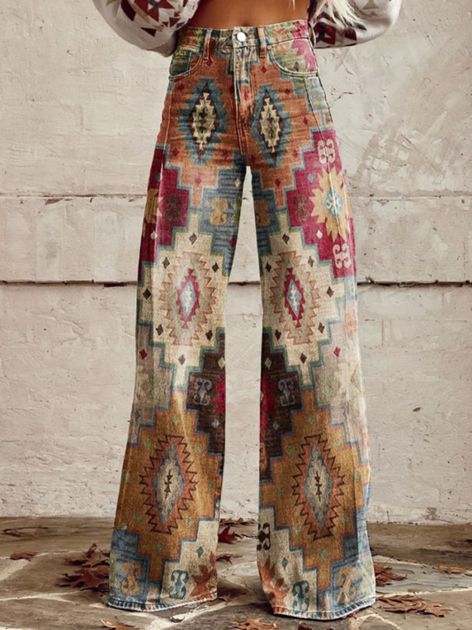 Léa - Pantalones Retro Elegantes