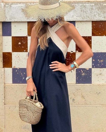 Anne | Vestido elegante con escote cruzado