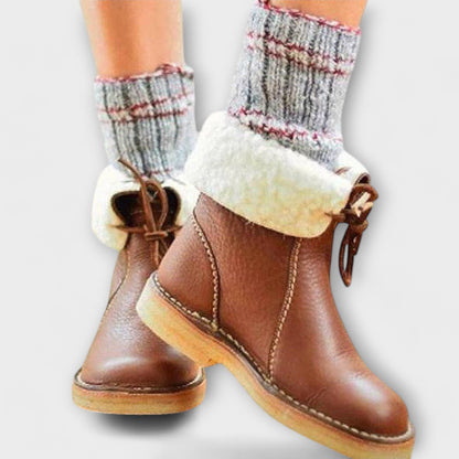 Botas impermeables con forro de lana