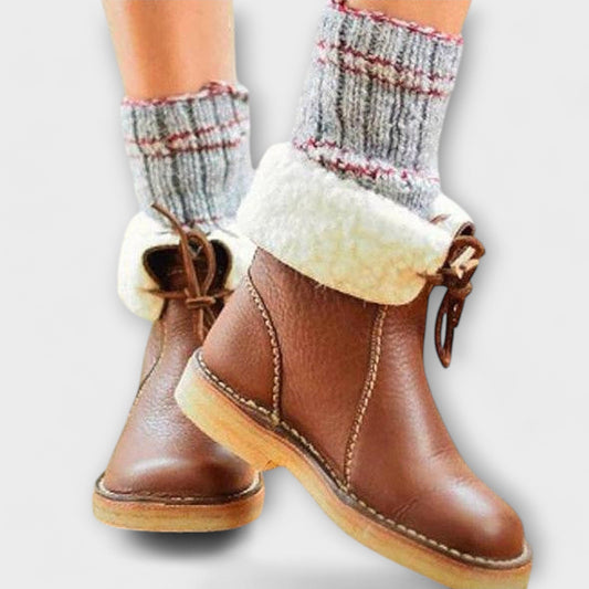 Botas impermeables con forro de lana