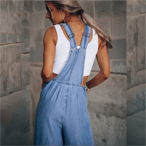 Sanura - Mono de Denim para Damas