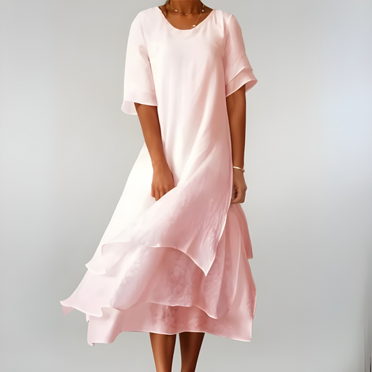 Agnès | Vestido largo de algodón ligero y elegante