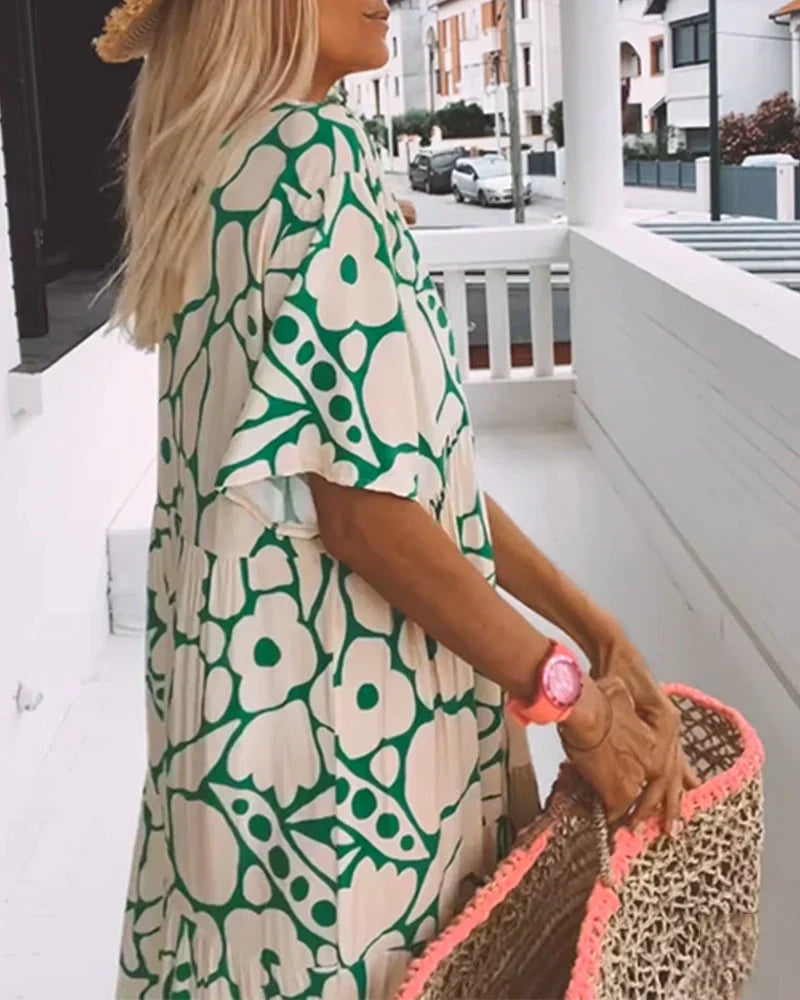 Marcelina | Vestido maxi ligero y fluido para el verano