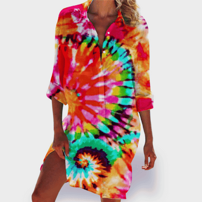 Brigitte | Vestido de Verano Colorido y Ligero