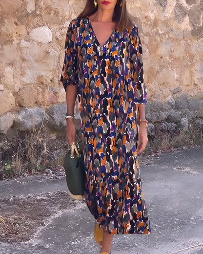 Kasia | Vestido midi llamativo para una elegancia desenfadada
