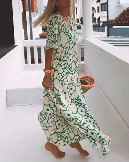 Marcelina | Vestido maxi ligero y fluido para el verano