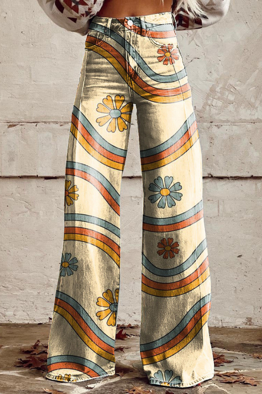 Raquel | Pantalones Boho Vintage
