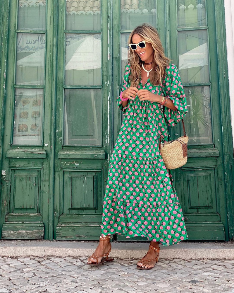 SANDY - CÓMODA Y TENDENCIA VESTIDO LARGO