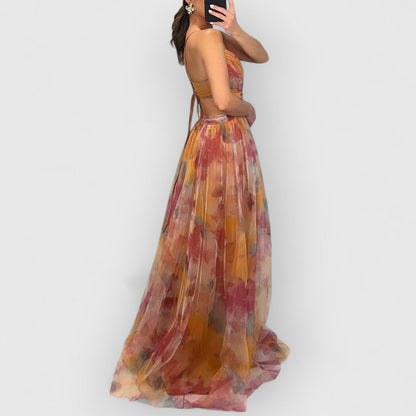 Valeria – El vestido acuarela que enamora a primera vista