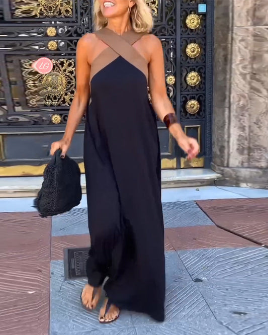 Anne | Vestido elegante con escote cruzado