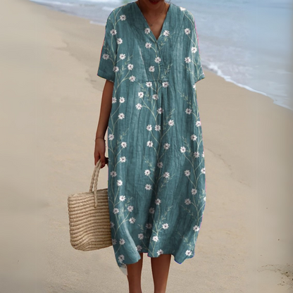 Audrey - Vestido Floral Elegante